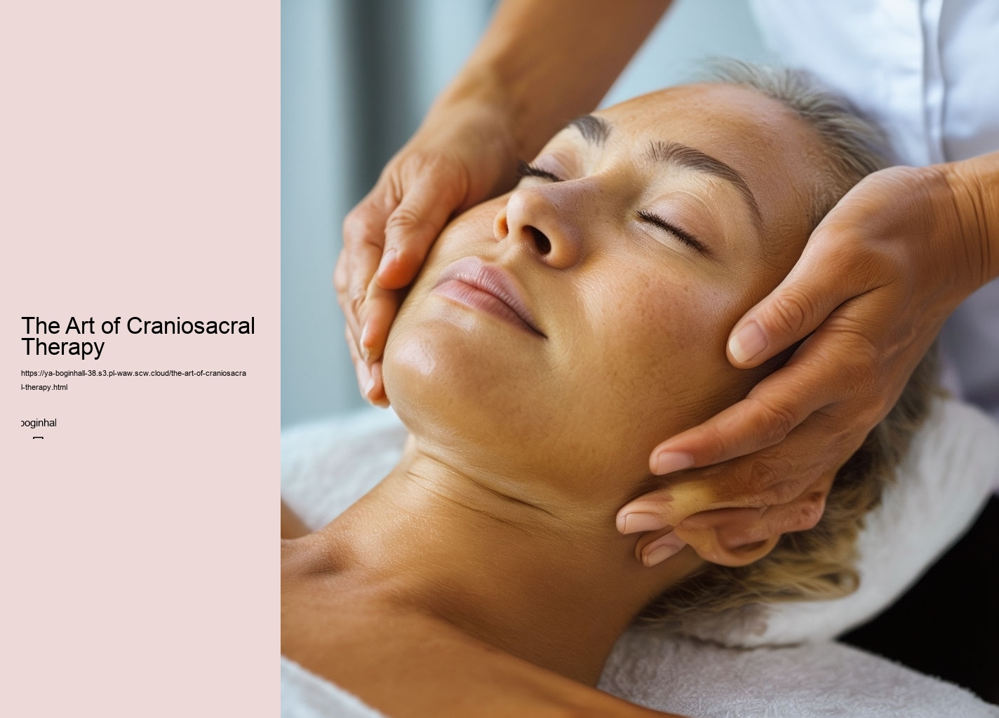 The Art of Craniosacral Therapy